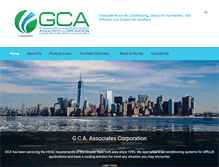 Tablet Screenshot of gca-hvac.com